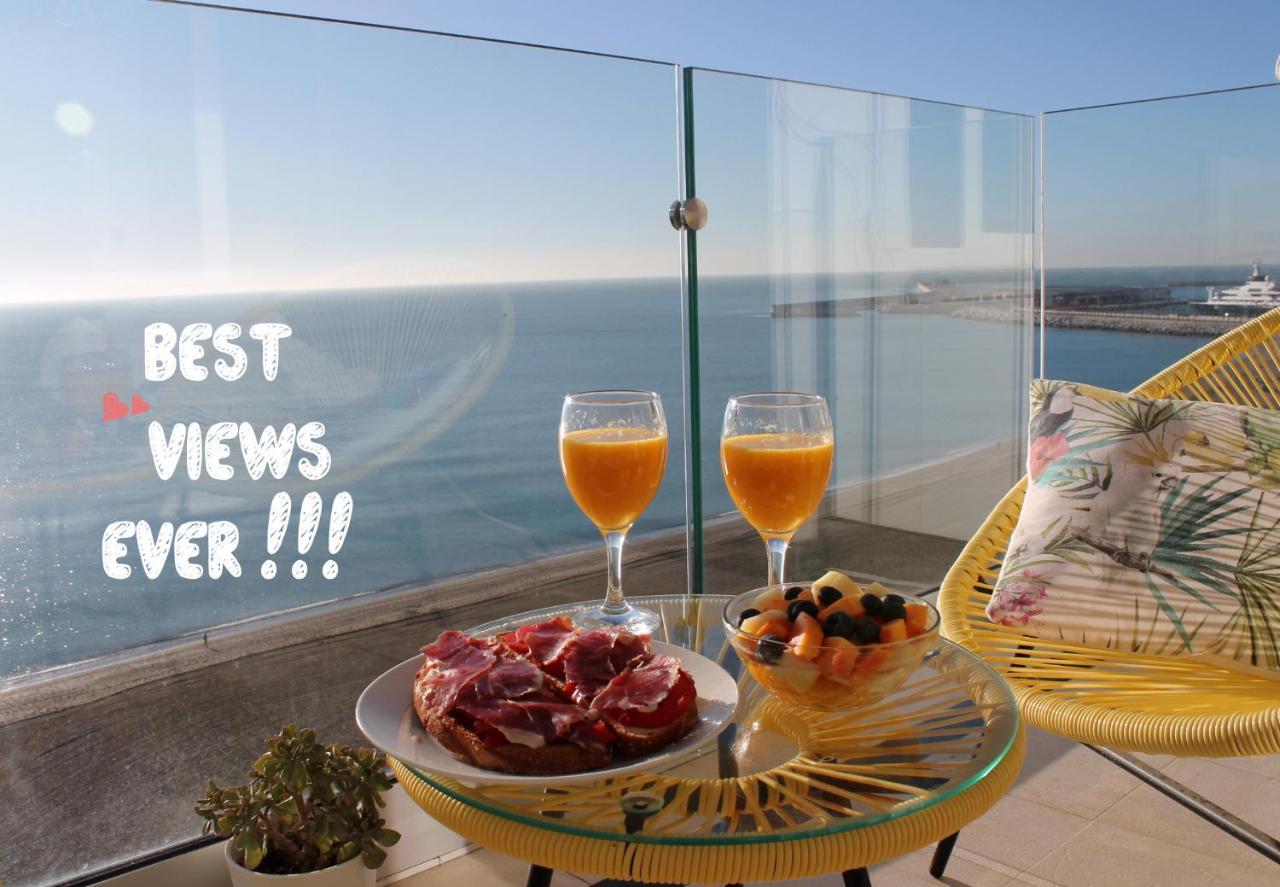 Malagueta Beach Daire Málaga Dış mekan fotoğraf